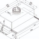 Silverline - Silverline SL1151CV RF Udtræk Zeus 60 cm Stål