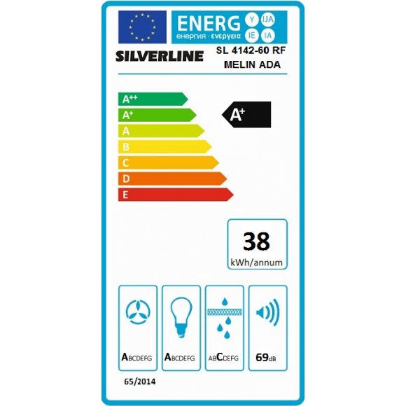 Silverline - Silverline SL4142-60 RF Frithængende Melin Ada 6