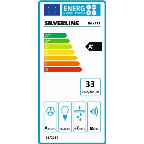 Silverline IM 7111-80 INT Kogeplade med emfang, energilabel  | Lindved El