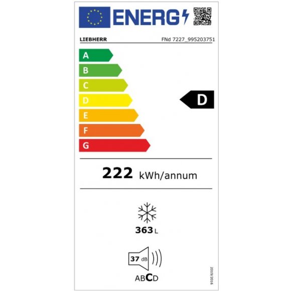 Liebherr FNd 7227-22 001 Fryseskab med NoFrost, energiklasse D | Lindved El 