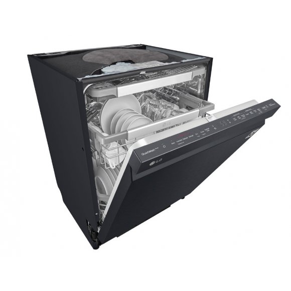 LG SDU557HM QuadWash™ Steam Opvaskemaskine, mat sort | Lindved El 