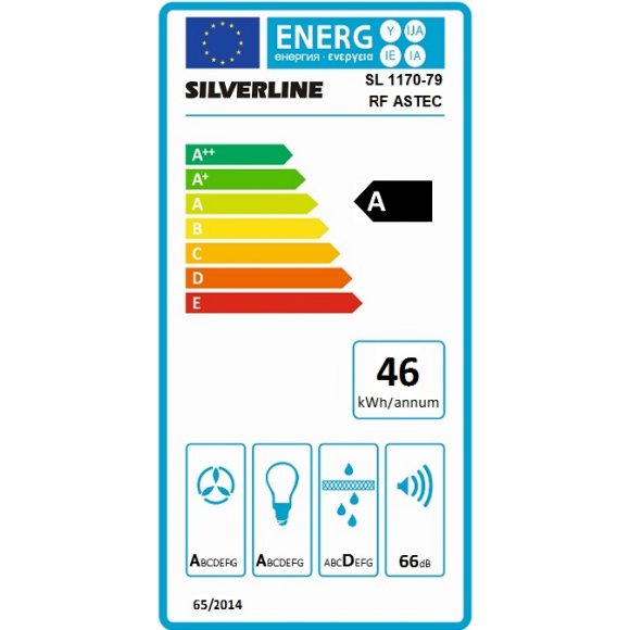 SILVERLINE - Silverline SL 1170-79 RF Astec 79 cm indsats, stål