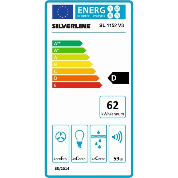 SILVERLINE - Silverline SL 1152 V3 Crystal Udtræk (midtfor)