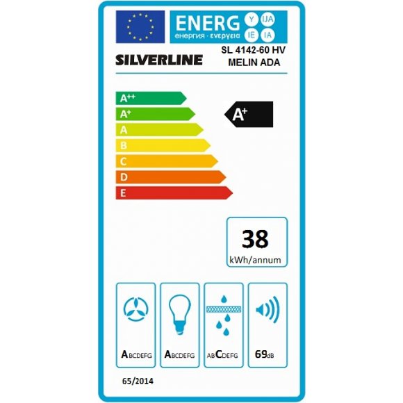 Silverline - SL4142-60 HV Frithængende Silverline Melin Ada 6