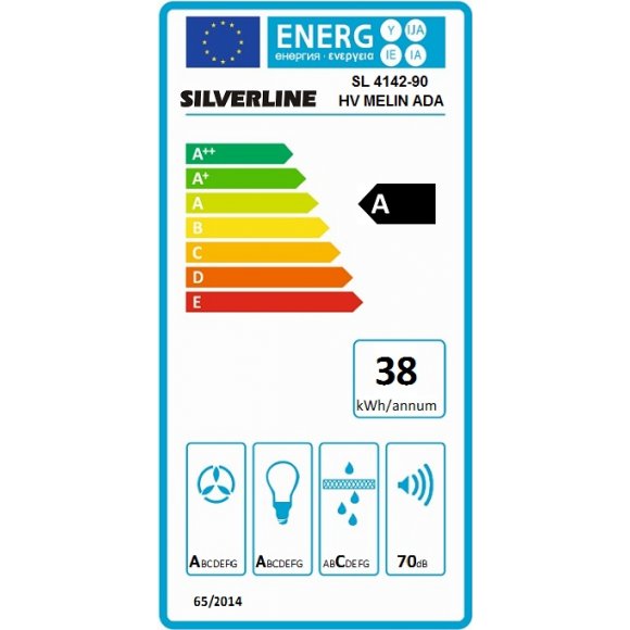 Silverline - SL4142-90 HV Frithængende Silverline Melin Ada 9